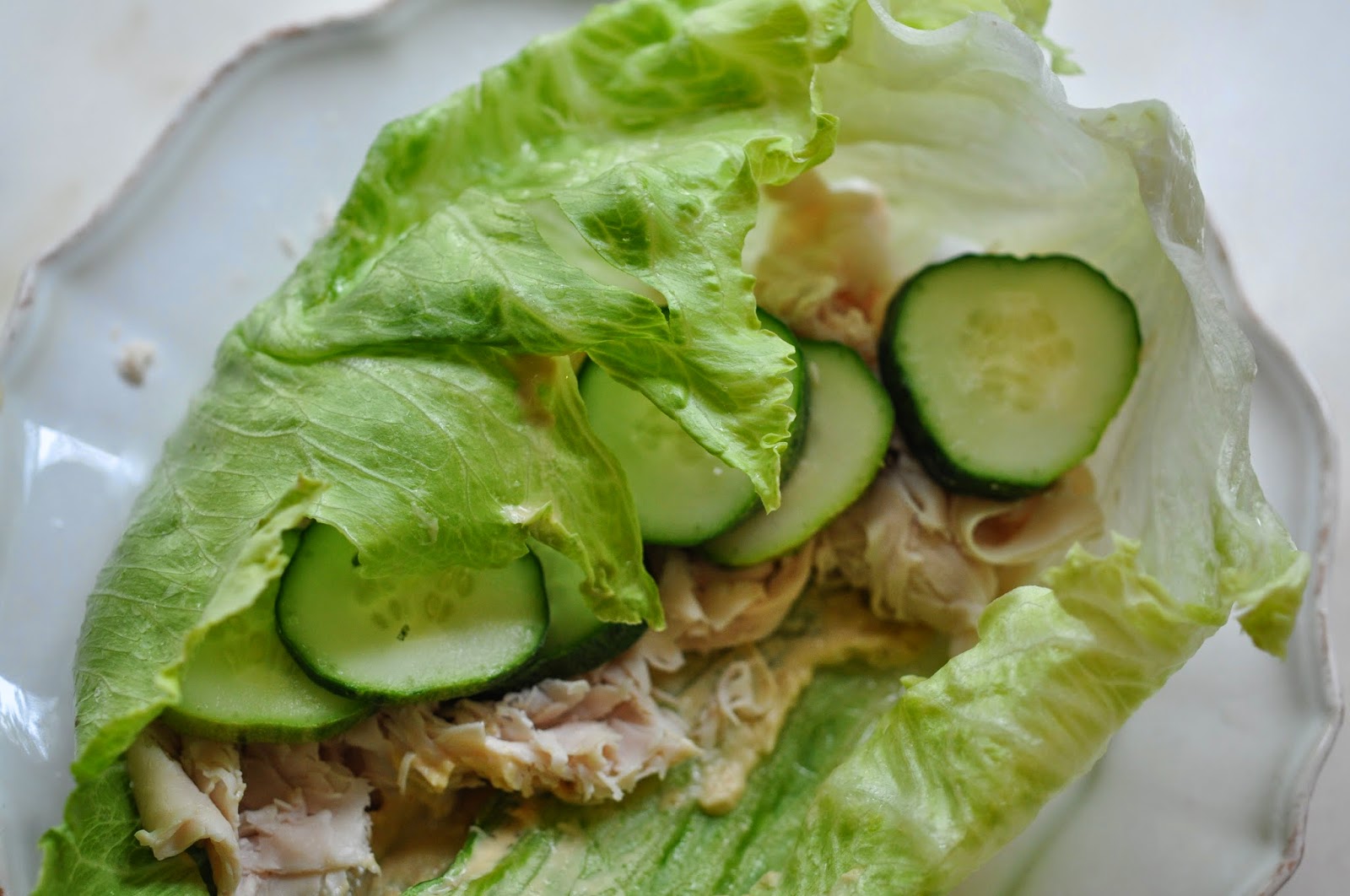 Life of a Wise Wife Lettuce Wrap Lunch