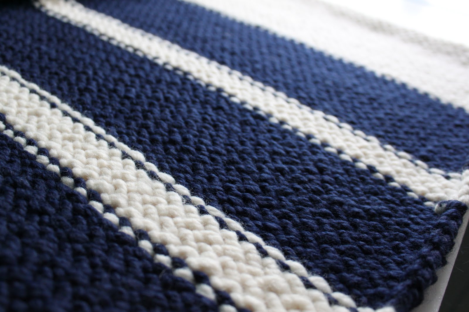 CREATE STUDIO Knit Car Seat Blanket