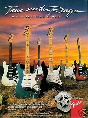Fender Usa Lone Star Stratocaster Tipo 