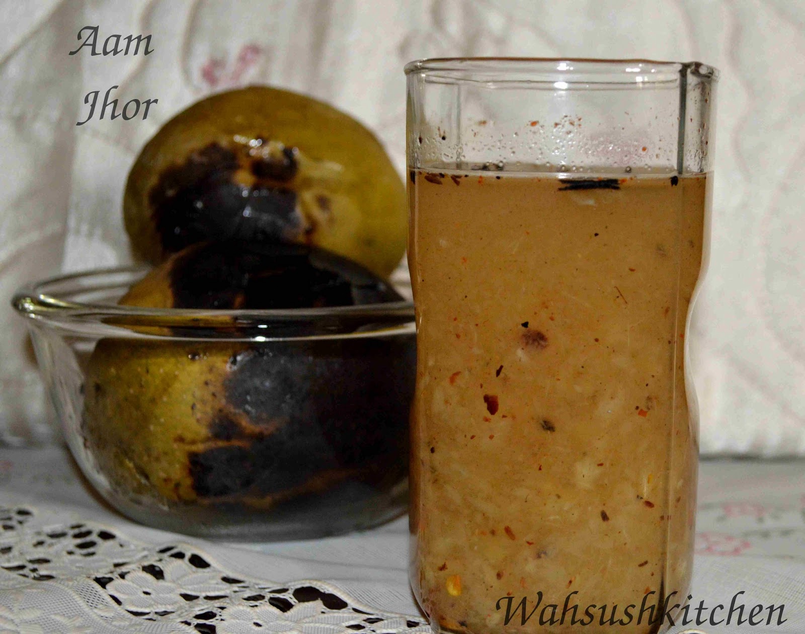 WahSush Kitchen Aam Jhor(Mango sweet & savory juice)