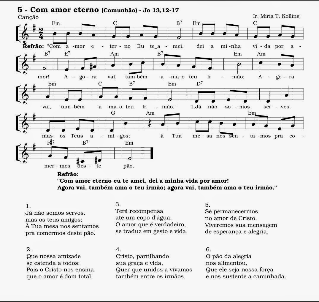 ANIMAÇÃO DE MISSAS GRUPOS DE CANTOS 10052015 O DIA DO SENHOR