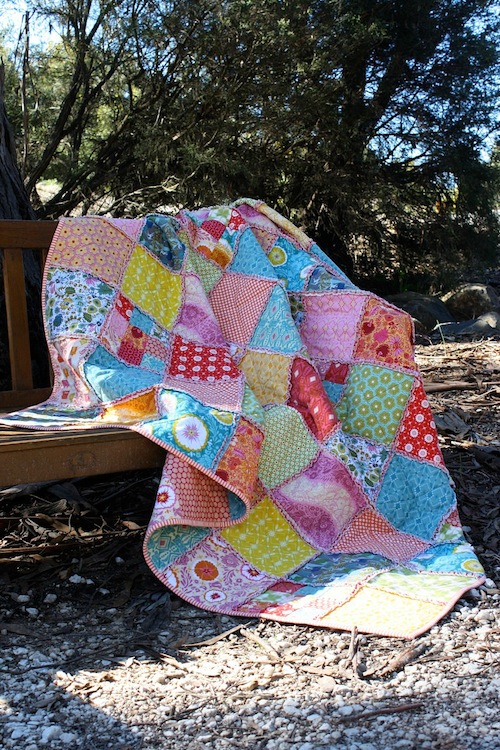 Bloom A flannel quilt for me