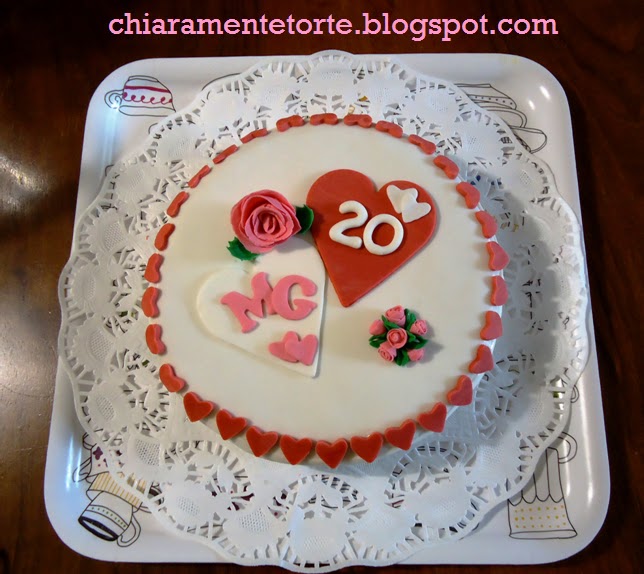 Chiaramente Torte Torta Di Anniversario Anni D Amore