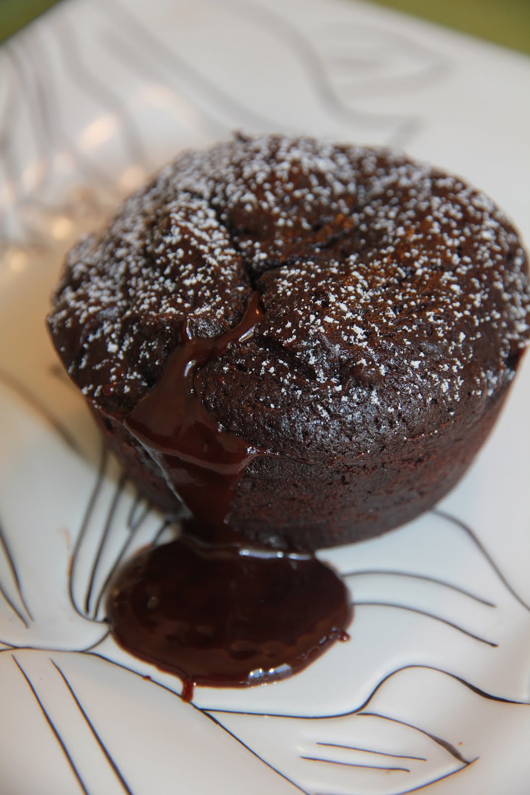 Verbena Pastries Dark Chocolate Lava Cake with Chambord Truffle Center