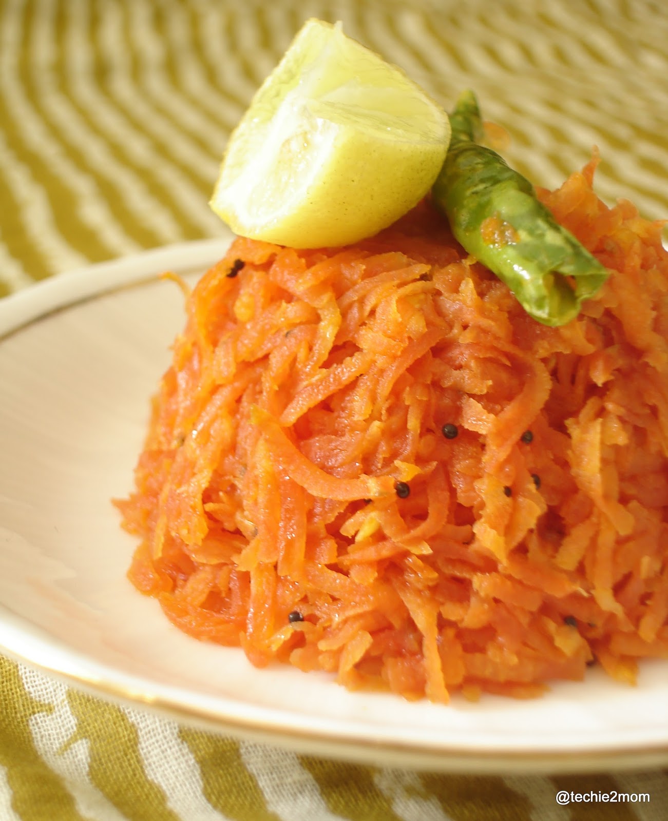 Gajar no Sambharo | Quick Carrots Stir fry Gajar no Sambharo | Quick Carrots Stir fry