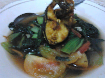resep sup pok choy ikan patin goreng