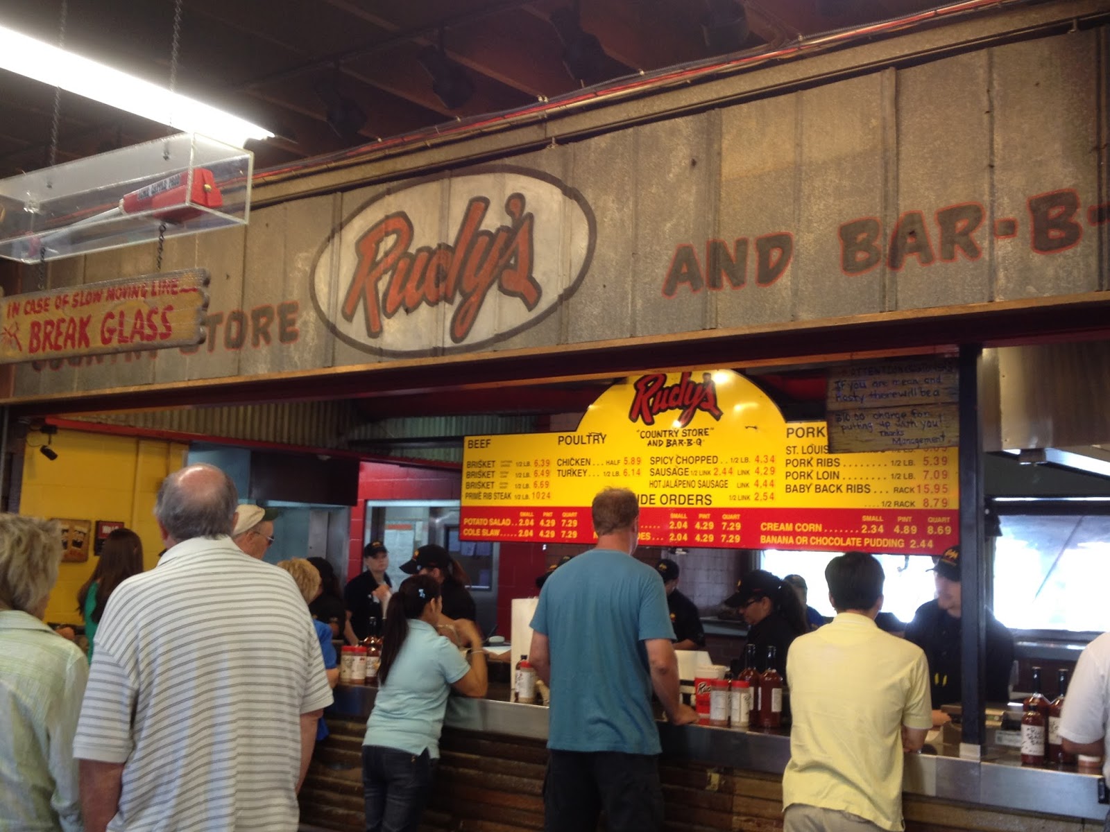 Slone Ranger Rudy's Country Store and BarBQ