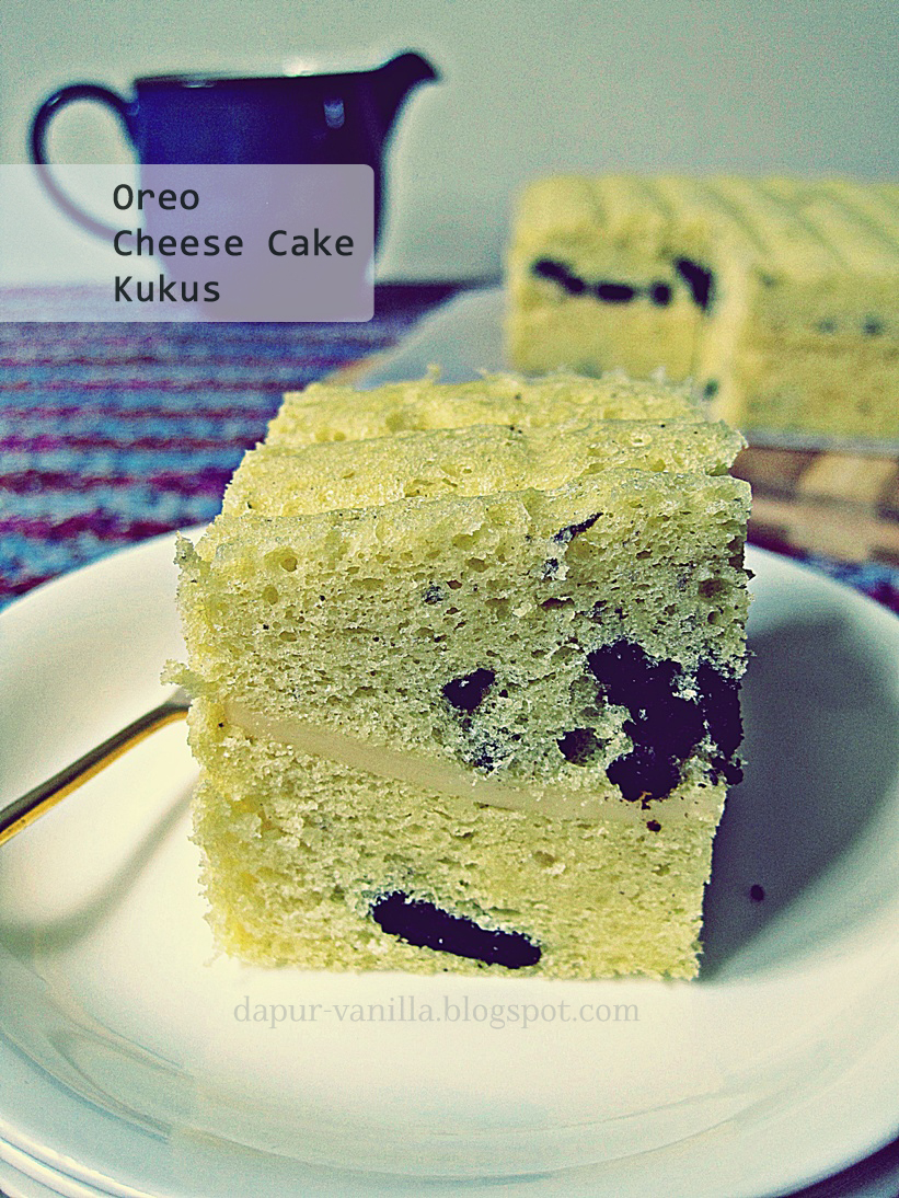 Dapur Vanilla Oreo Cheese Cake Kukus