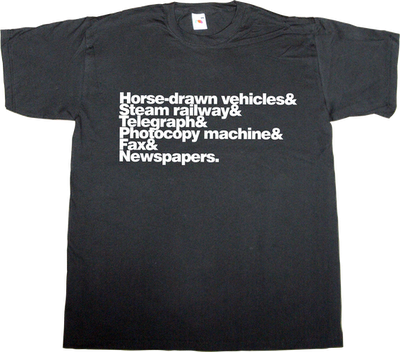 obsolete vintage old school news publisher newspaper t-shirt ephemeral-t-shirts