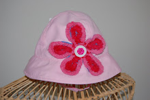 Pretty in Pink Sun hat!