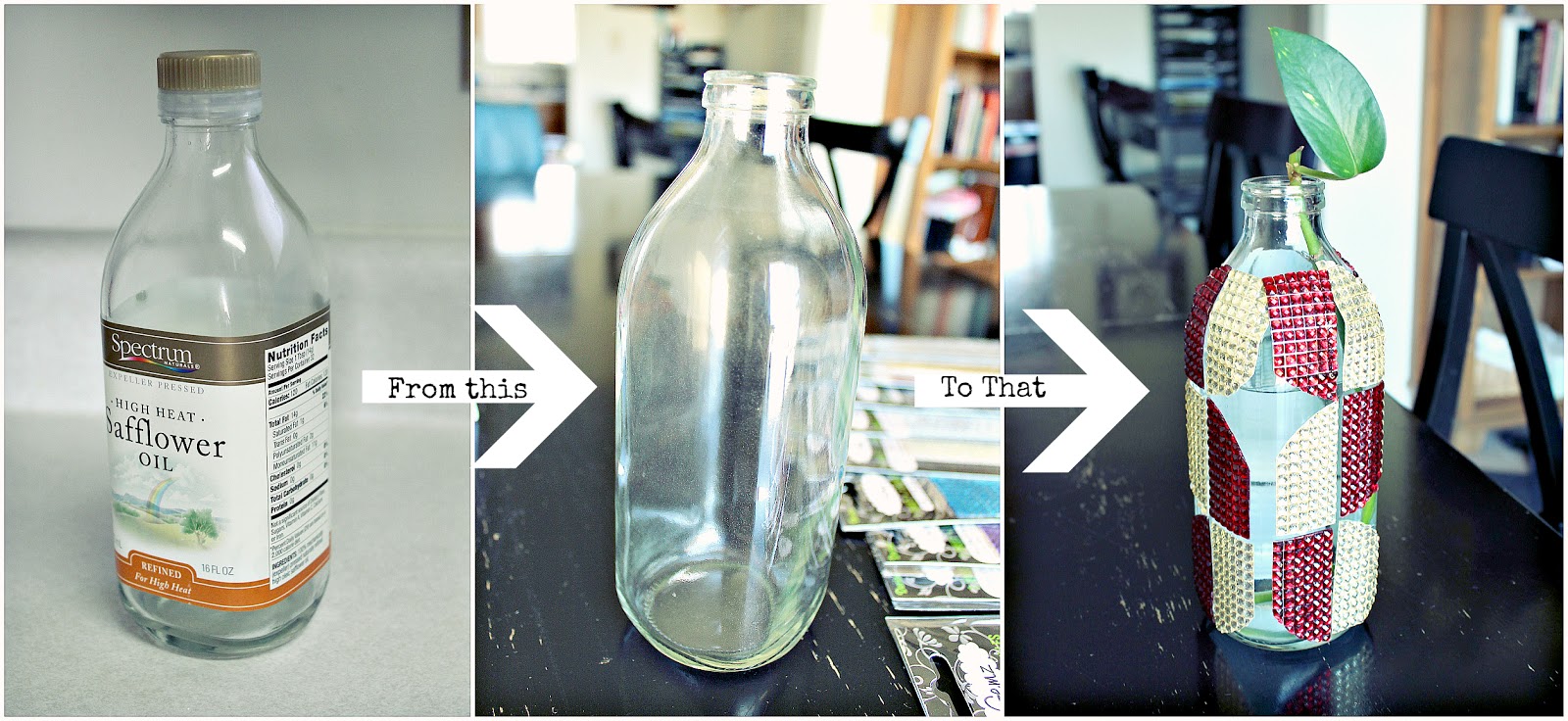 Freshly Completed Recycled Plant Bottle using Gemz