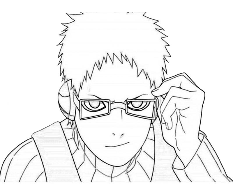Naruto Chojuro Portrait Coloring Pages naruto-chojuro-portrait-coloring-pages
