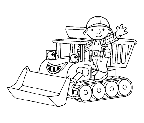 Bob the Builder Coloring Pages Printable
