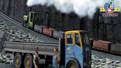 Luke the train Thomas the tank engine and friends movie mystery on the blue mountain tops quarry pit