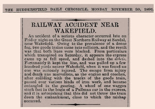 Huddersfield Chronicle Monday 30th November 1891