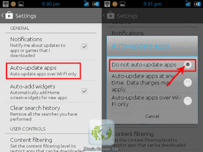 Cara menghentikan aplikasi yang update otomatis Cara menghentikan aplikasi yang update otomatis