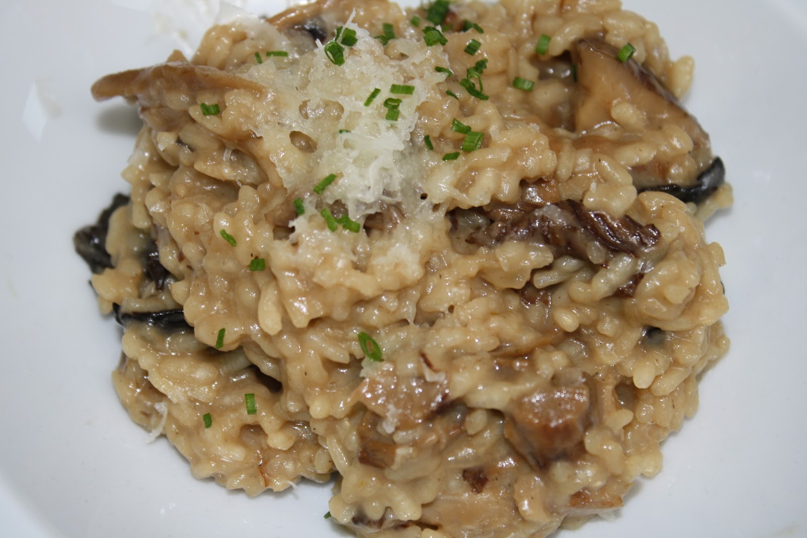 Liado entre fogones Risotto de hongos