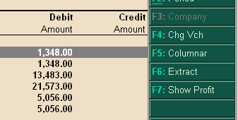 Tally Sales Register Extract shows you volume wise data Tally Sales Register Extract shows you volume wise data