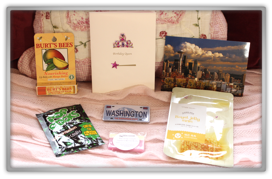 marjolein Kucmer birthday 15 august bday girl part 3 gift presents Sarah bits and boxes candy japanese japan1 marjolein Kucmer birthday 15 august bday girl part 3 gift presents Sarah bits and boxes candy japanese japan1