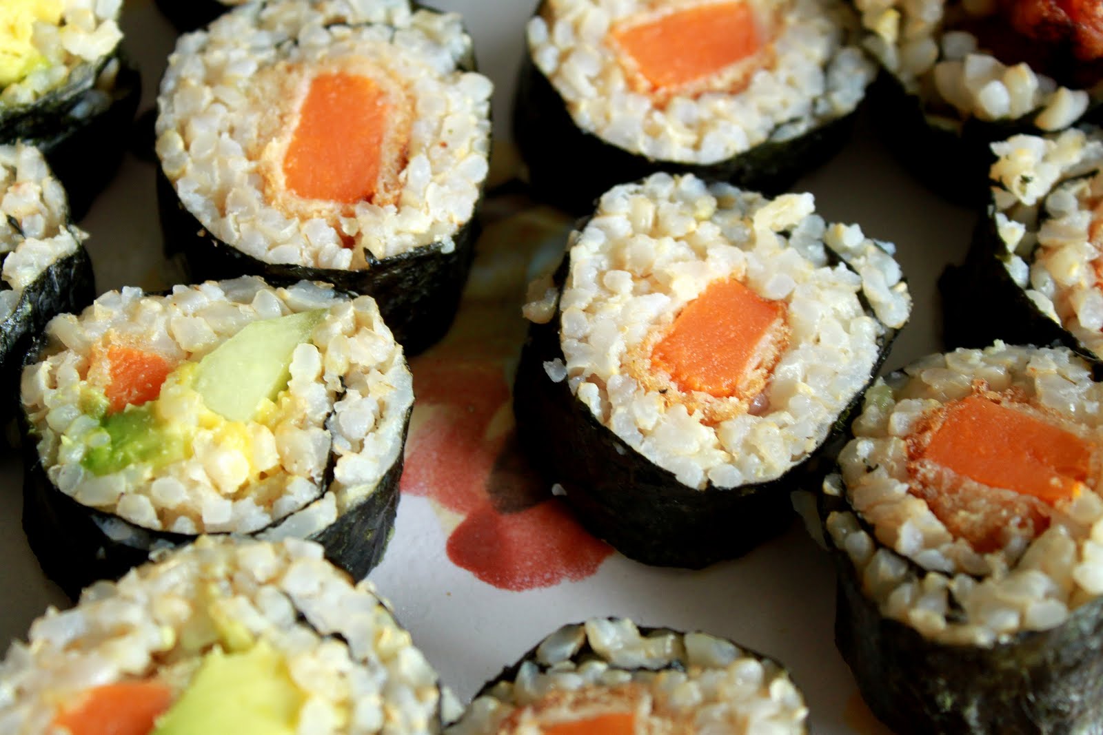 Reems Eats Brown Rice Yam Rolls