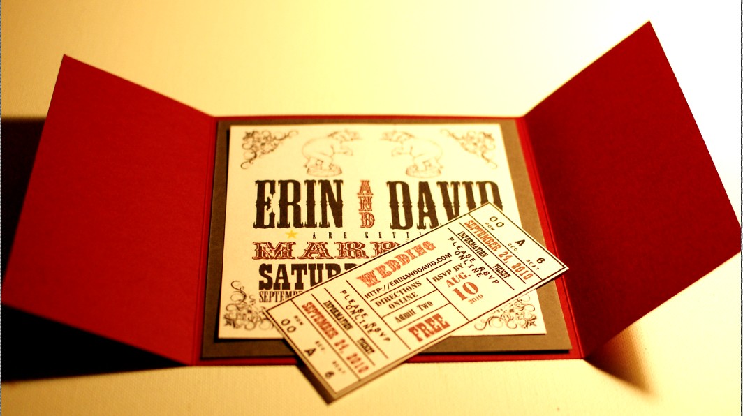 For this fun theme you have to have fun invitations circus wedding theme