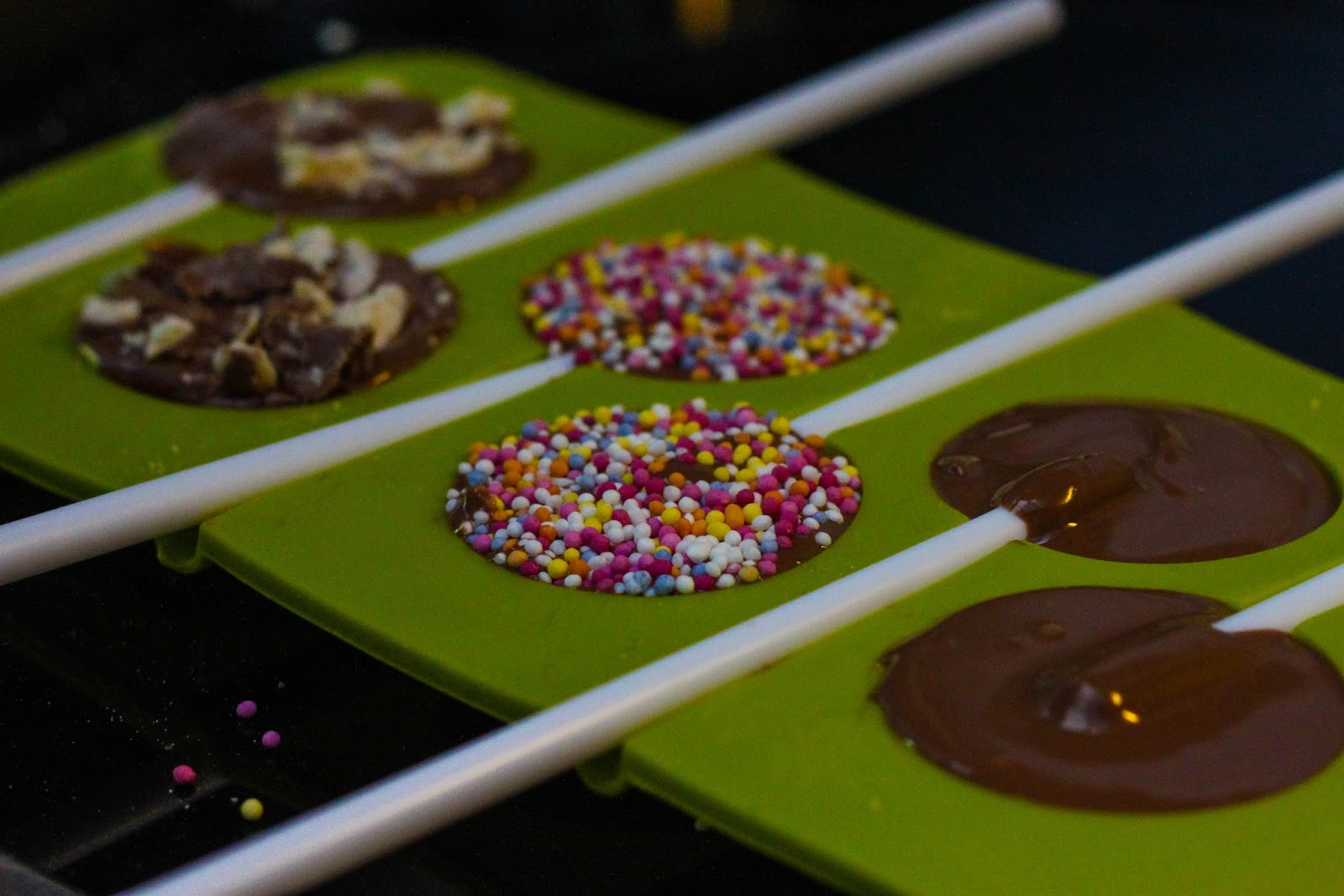 Baked Chocolate Lollipops Jessica Grace