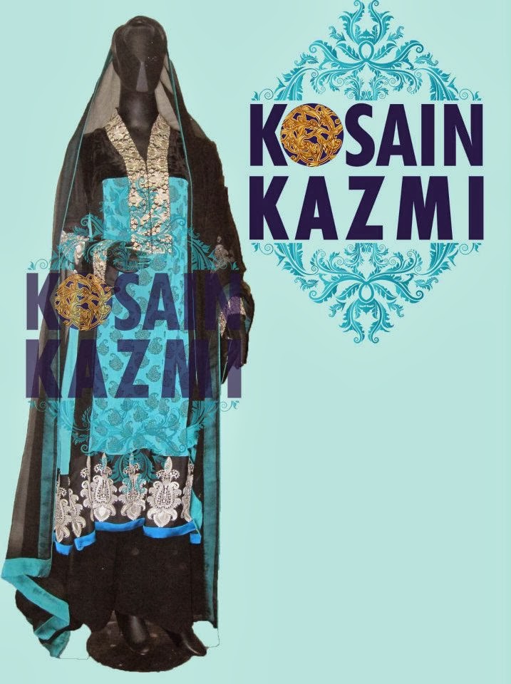 New Formal Wear Collection 2013-14 For Women And Girls By Kosain Kazmi New Formal Wear Collection 2013-14 For Women And Girls By Kosain Kazmi