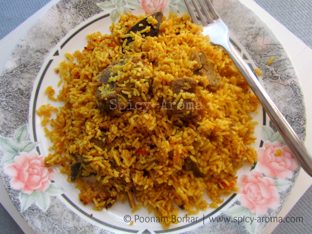 Easy Mutton Biryani (Pressure Cooker Method) Step by Step Recipe