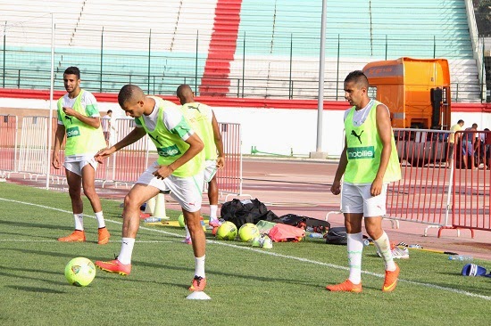 تحضيرات المنتخب الوطني لمباراة مالي :