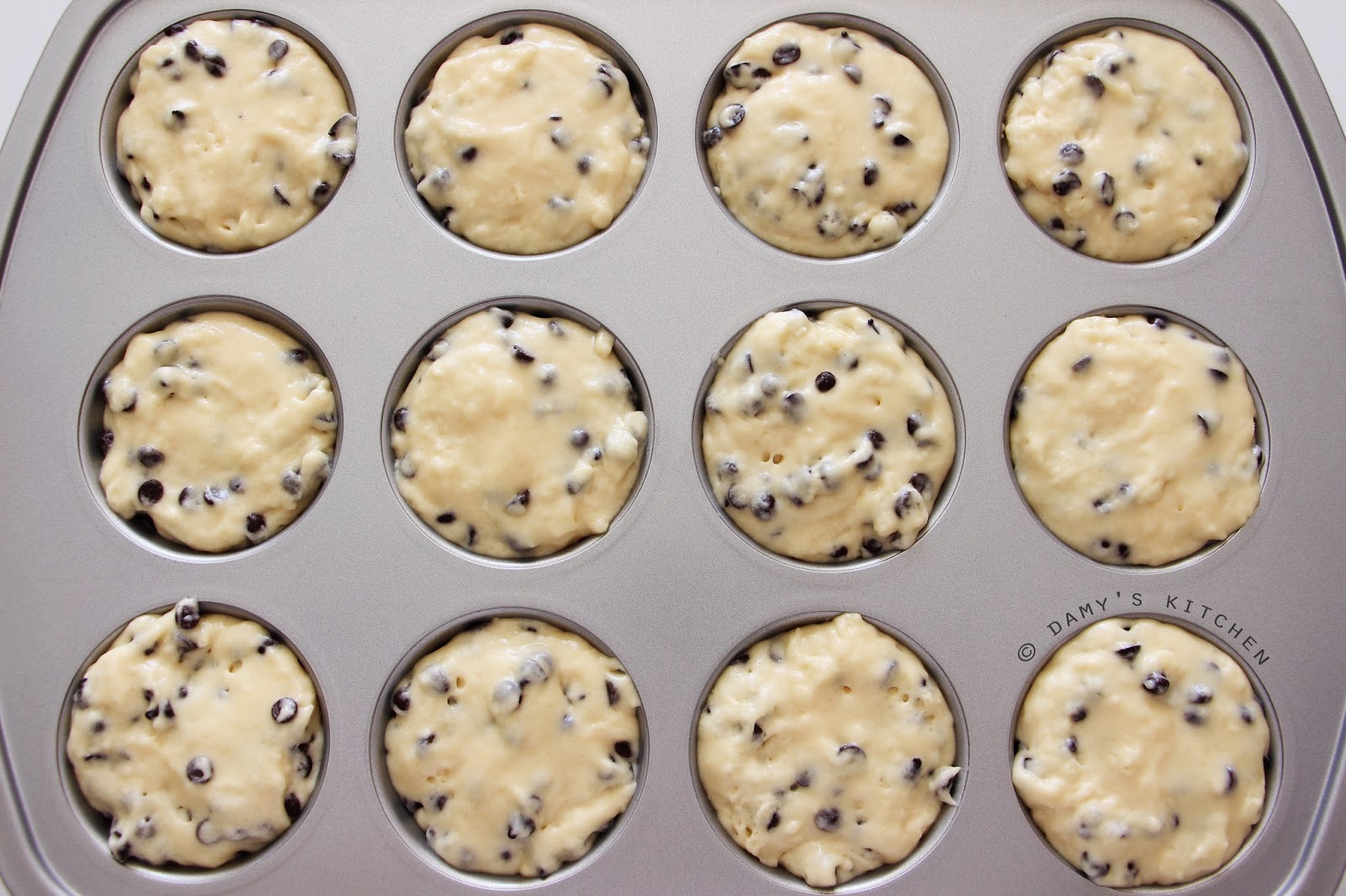 Damla Çikolatalı Muffin Damla Çikolatalı Muffin