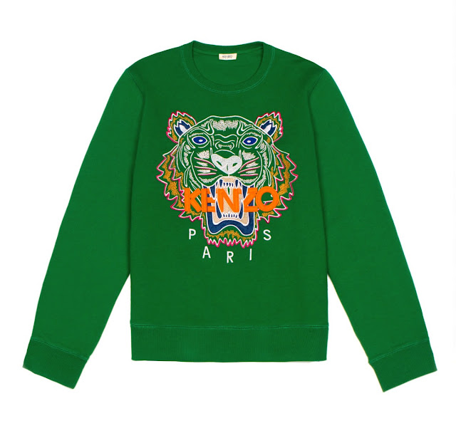 kenzo green shirt