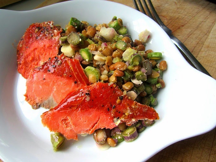 Asparagus & Lentil Salad