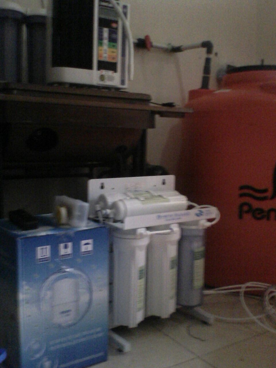 Pemasangan Mesin Reverse Osmosis (RO) dan Kangen Water