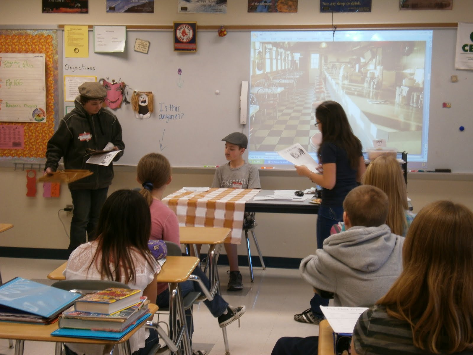 Tyrrell Middle School 8th Grade Reader's Theater
