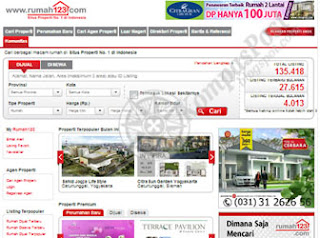 Screenshot Rumah123 Screenshot Rumah123