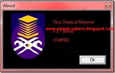 copy of shortcut to 1.lnk virus remover
