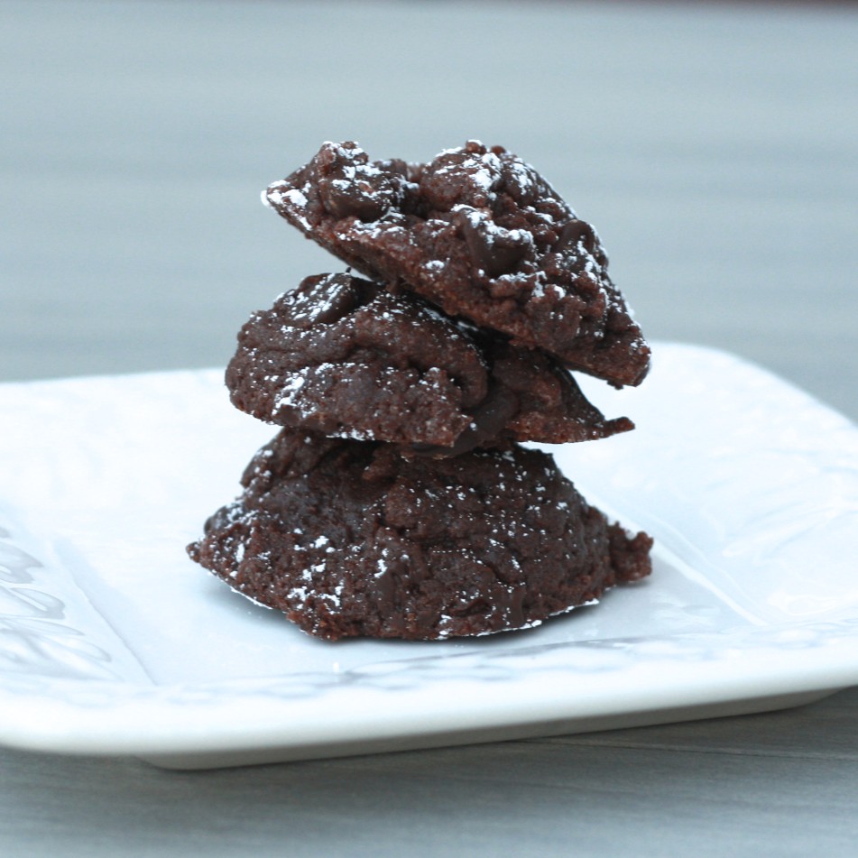 The Sweets Life Devil's Food Fudge Cookies