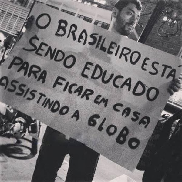 Manipulação educação no brasil, rede globo televisão