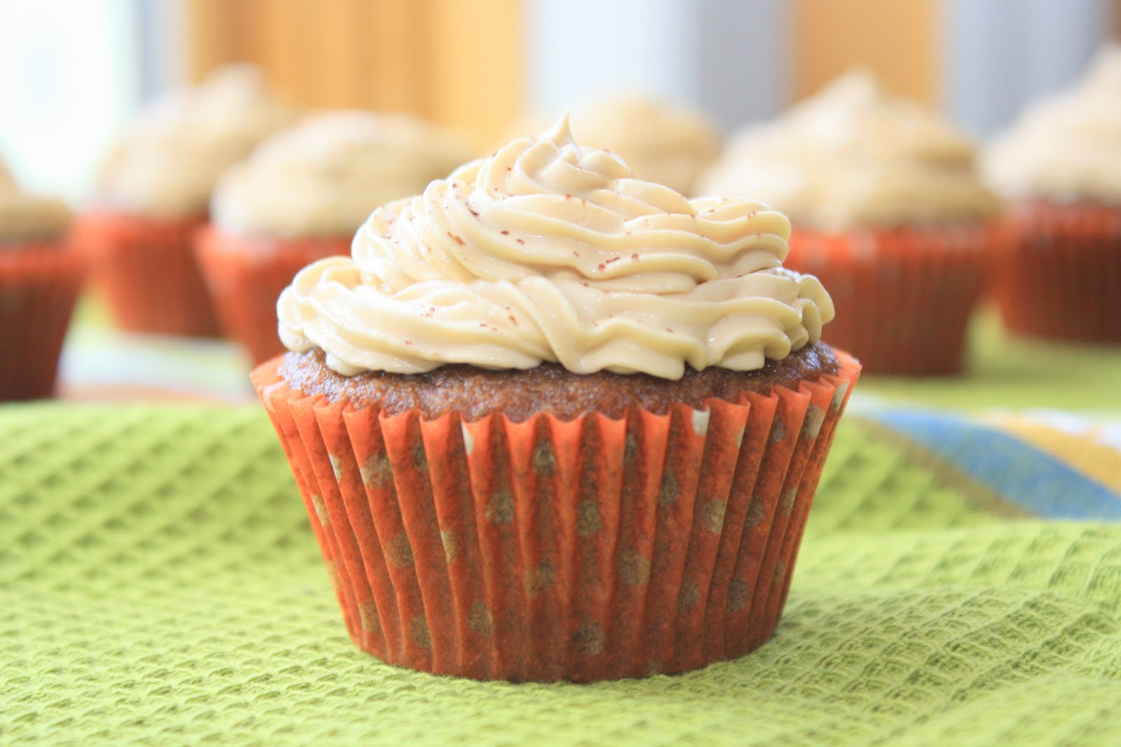 The Bitchin' Kitchin' Pumpkin Spice Latte Cupcakes with Whiskey