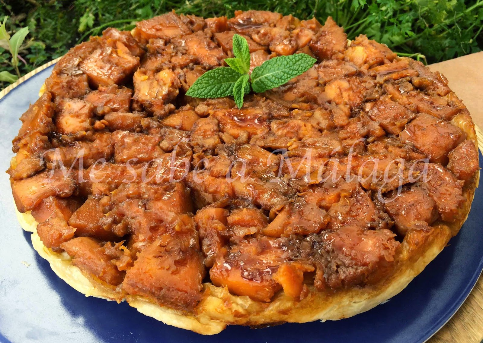 Tarta Tatín De Batata En Dulce Con Miel De Caña
