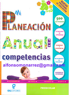LIBROS: PLANEACIÓN ANUAL POR COMPETENCIAS Preescolar Editor Gil