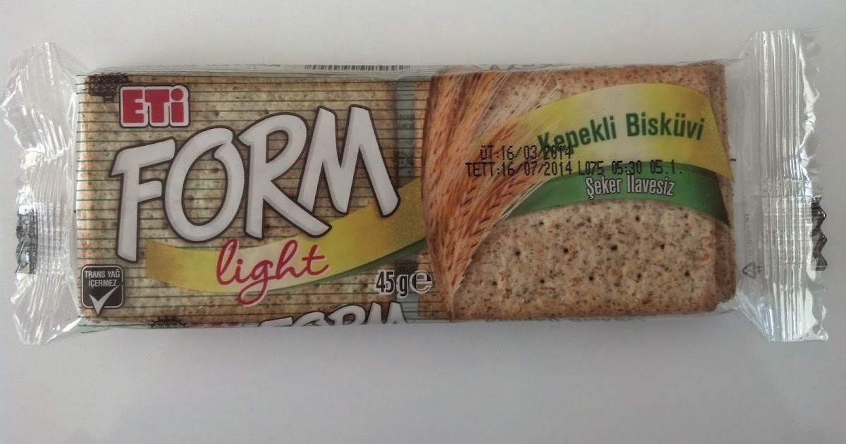 ETİ FORM LIGHT KEPEKLİ BİSKÜVİ SAĞLIKLI BESLENME