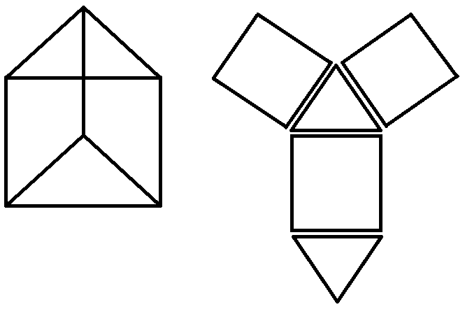 Matematika Contoh Jaring Jaring Bangun Ruang