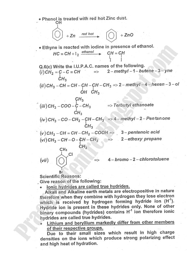 Chemistry-Numericals-Solve-2012-five-year-paper-class-XII