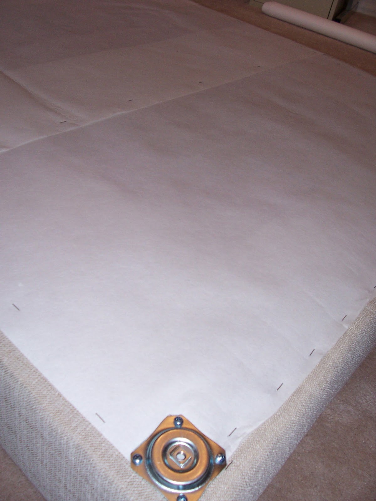 the Cre8tive Outlet giant ottoman for the family room