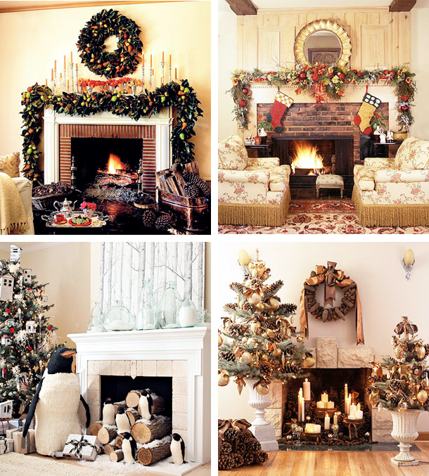 33 Mantel Christmas Decorations Ideas | Interior Decorating, Home ...