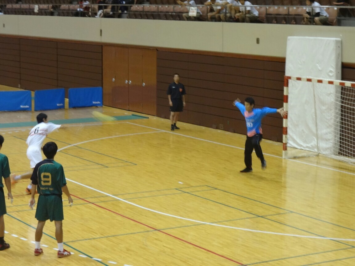 仙台大学ハンドボール部 男子部 秋季リーグ最終戦対福島大学