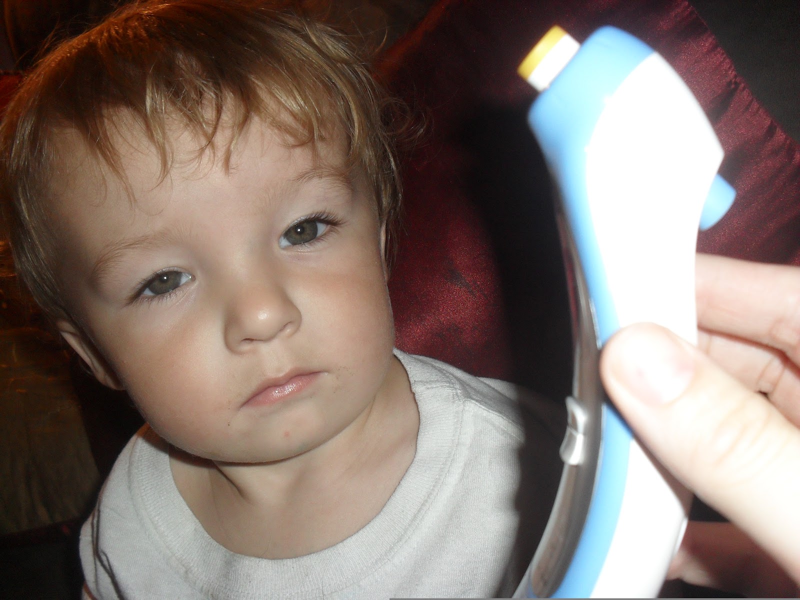 Back to School Scramble Hop Review Vicks Behind Ear Thermometer and