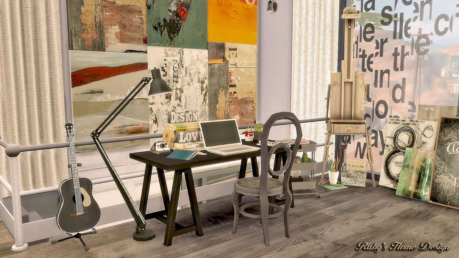 sims4 artists house pics only