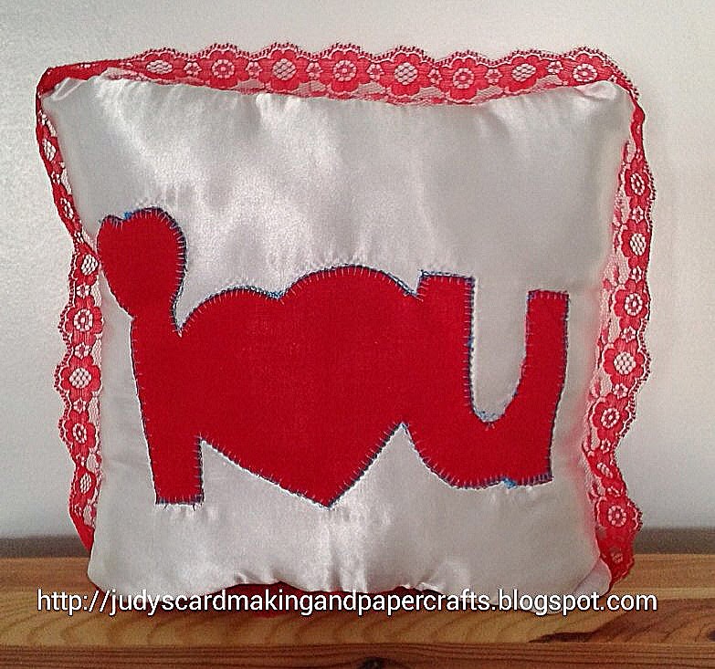 Judy's Handmade Creations Applique Pillow
